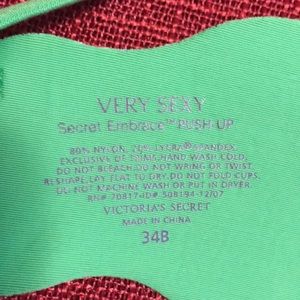 Victoria's Secret Intimates & Sleepwear - Victoria Secret-push Up 35B Victoria's Secret Intimates & Sleepwear - Victoria Secret-push Up 35B